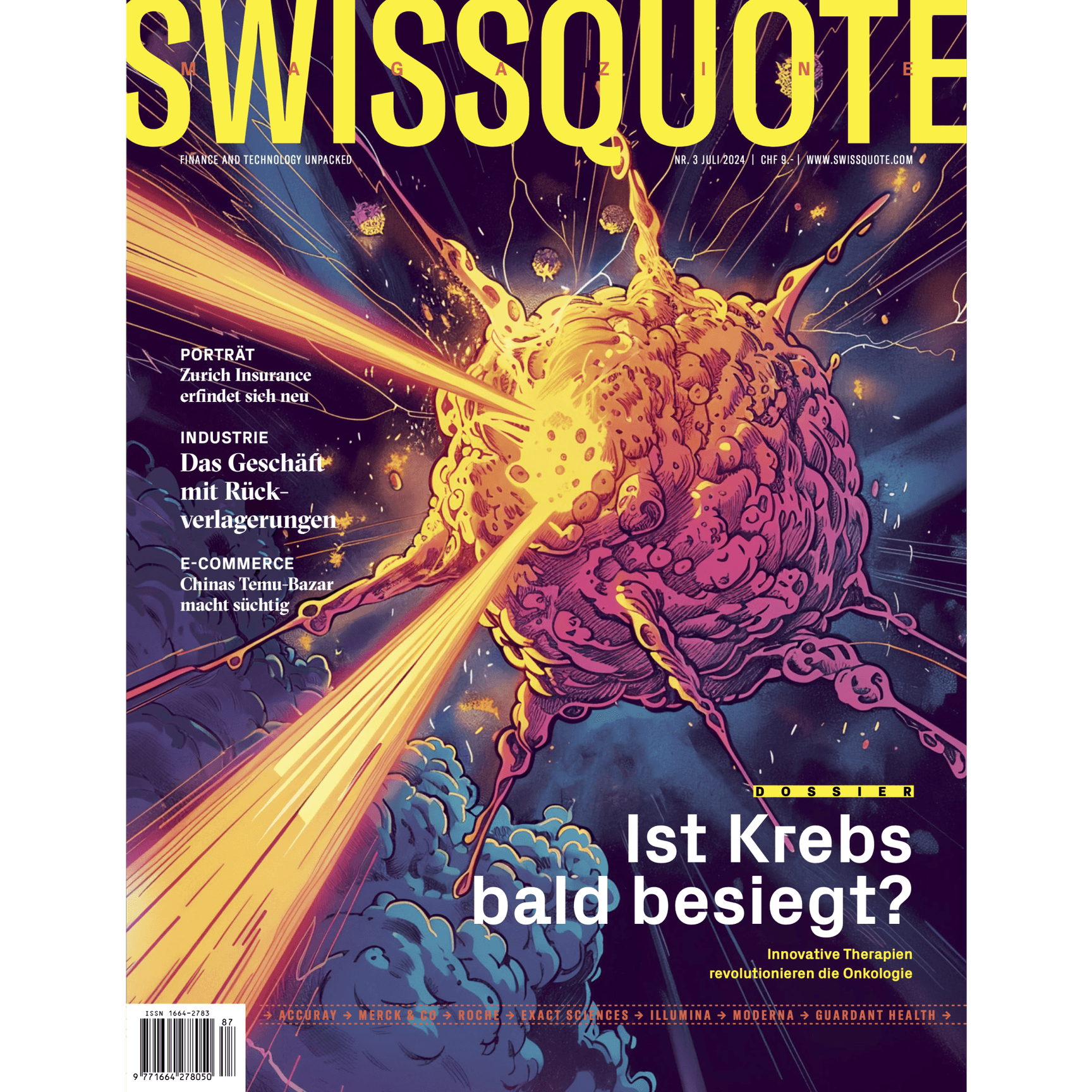 Swissquote Magazine - Cover 87 - DE