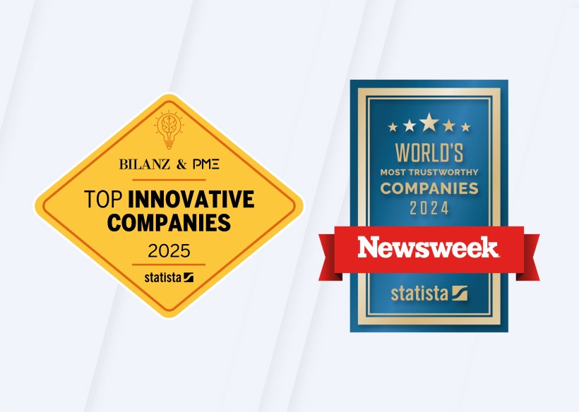 Two awards rewarding Swissquote as trustworthy and innovative